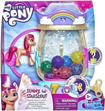 My little pony: una nueva generación de linterna de revelación sunny starscout