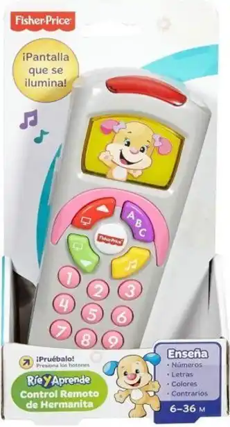 F-p ríe y aprende control remoto de hermanita
