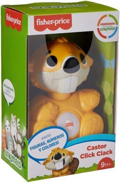 Julio Cepeda Jugueterías Fisher-price linkimals castor click clack oferta