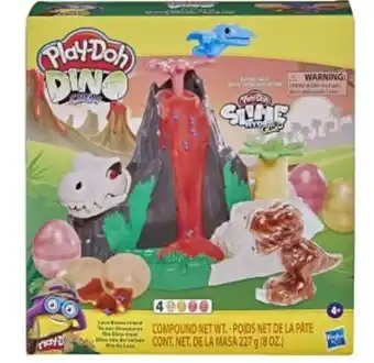 Play doh slime dino crew