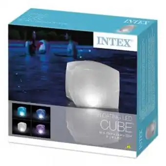 Cubo inflable led con luz