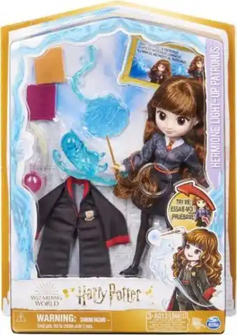 Julio Cepeda Jugueterías Harry potter muñeca hermione granger enciende patronus oferta