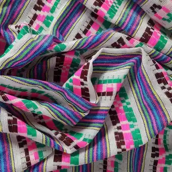 Telas Junco Cambaya bordada blanca | vi oferta