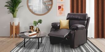 Muebles Dico Sillón reclinable lepard chocolate oferta