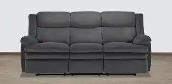 Muebles Dico Sofá reclinable muga gris oferta
