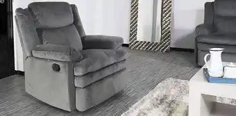 Sillón reclinable muga gris