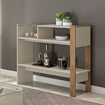 Muebles Dico Aparador bertolini menfis off white buriti oferta