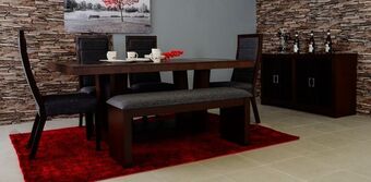 Muebles Dico Comedor brianna zebrano café oferta