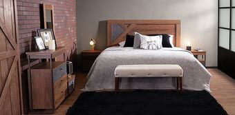 Muebles Dico Recámara king size barret 5 piezas oferta