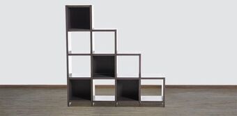 Muebles Dico Módulo escalera grande maxima chocolate oferta