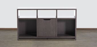 Muebles Dico Mueble t.v. 1.20 mts maxima chocolate oferta