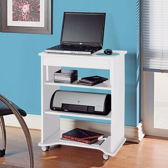 Muebles Dico Escritorio portatil blanco oferta