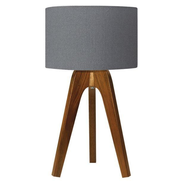 Muebles Dico Lámpara de mesa gris claro bergamo 650 oferta
