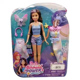 Juguetibici Barbie mermaid power hermanas sirenas castaña hhg54 oferta
