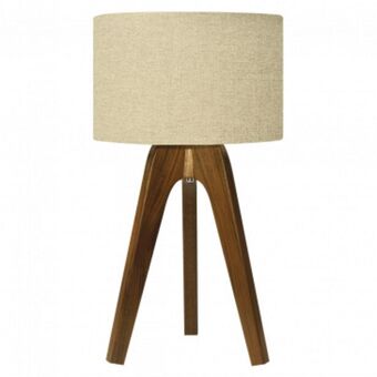 Muebles Dico Lámpara de mesa beige bergamo 650 oferta