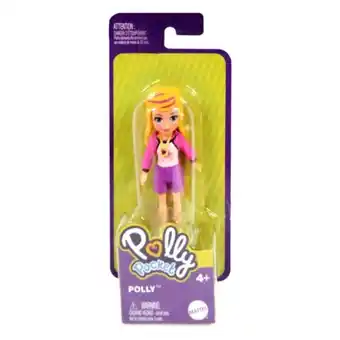 Polly pocket - muñeca short violeta fwy19