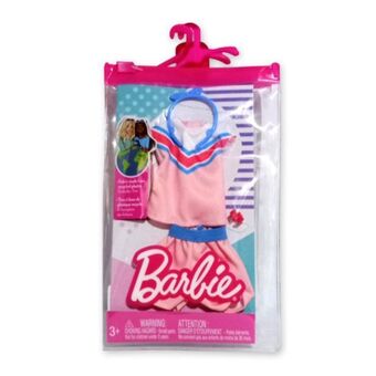 Juguetibici Barbie moditas y accesorios - conjunto rosa con short gwd96 oferta