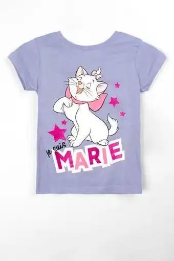 Playera disney marie para niña