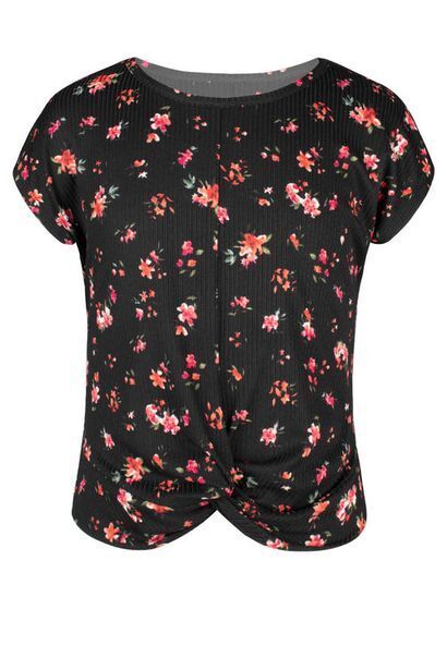 Santory Playera manga corta con nudo para niña oferta