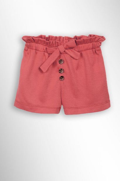 Santory Short con moño y botón para niñas oferta