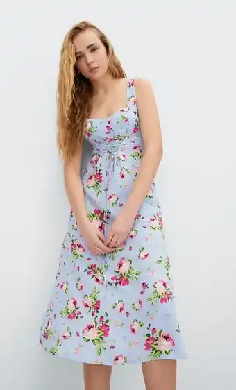 Stradivarius Vestido largo bridgerton corpiño oferta