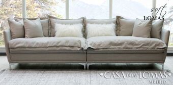 Casa de las Lomas Sofá daria beige louis granito oferta