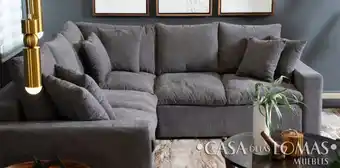 Casa de las Lomas Sala modular genova gris oxford oferta