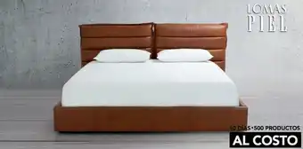 Casa de las Lomas Cama king size shelby piel oferta