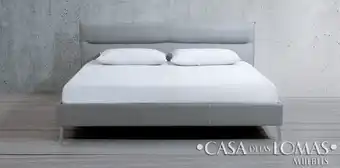 Casa de las Lomas Cama king size jhonstown light grey oferta