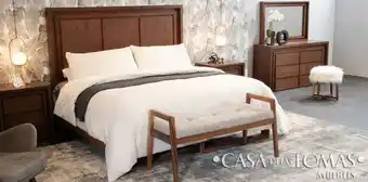Casa de las Lomas Recamara king size yago nogal oferta