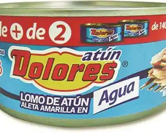 Dolores atun en agua 2