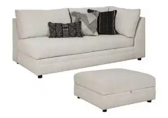 Ashley Furniture Neira sofa and ottoman oferta