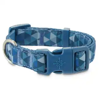 Good2go collar azul diseño primas con broche para perro, chico