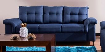 Muebles Dico Sofá uma azul oferta