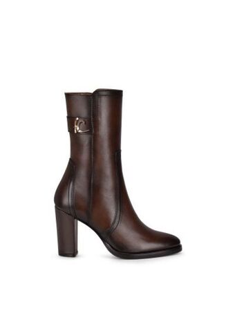 Cuadra Bota para dama en piel genuina oferta