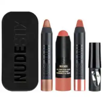 Sunset nudes 3-piece set