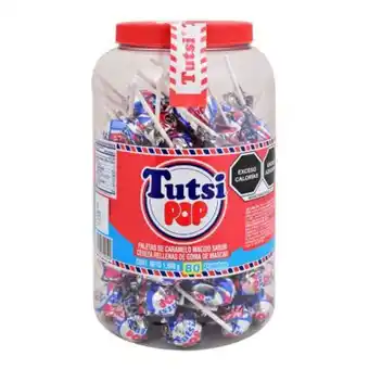 Sam's Club Paleta tutsi pop chupa pop 80 pzas oferta