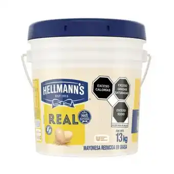 Mayonesa hellmann's real 13 kg
