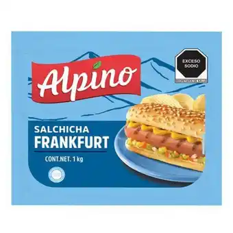 Salchicha pavo frankfurt alpino kg