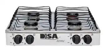 Bomssa Parrilla de gas empotrable de 4 quemadores de acero inoxidable oferta