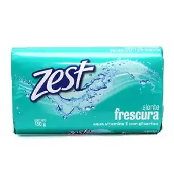 Jabon zest de tocador aqua 150 gramos