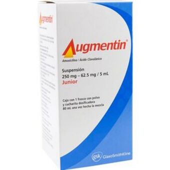 Farmacias YZA Augmentin jr suspensio 250mg/62.5mg 75ml oferta