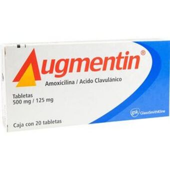 Farmacias YZA Augmentin 500mg/125mg 20 tabs oferta