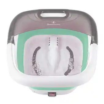 Tina de hidromasaje para pies con burbajas y calor plegable bioelectronics
