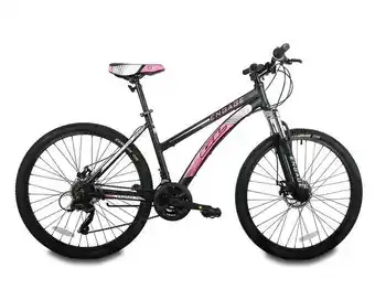 Bicicleta de montaña gl engage 26" negro/rosa