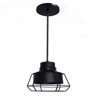 Muebles Dico Lámpara de techo zerena metal negro oferta