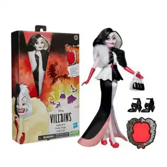 Sam's Club Muñeca cruella de vil disney villanas con accesorios oferta