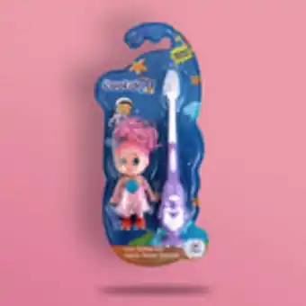 Cepillo dental cooldent + 1 muñeca para niñas