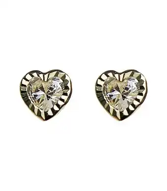 VIU Arete oro 10k 477 corazon 4mm oferta