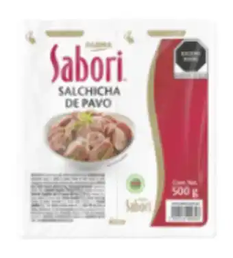 Salchicha de pavo 500 gr